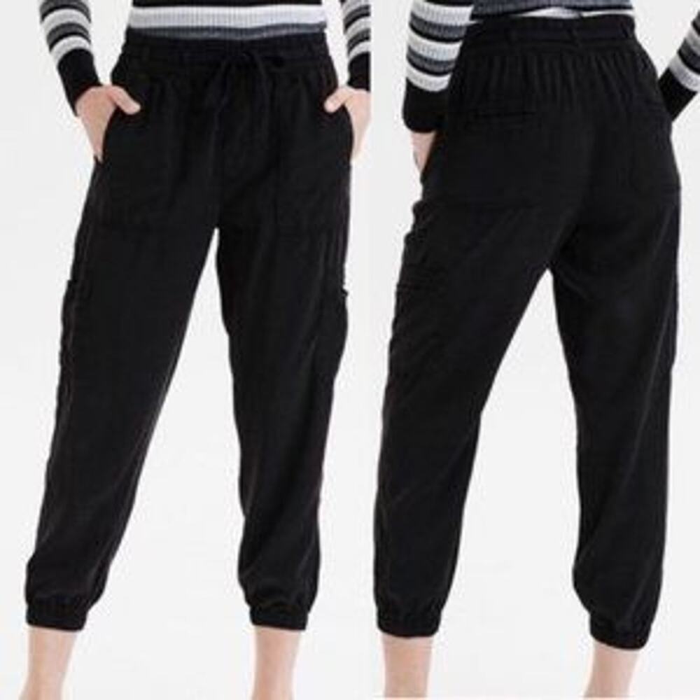 American Eagle Jogger Cargo Style Pants Black Size small